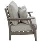 Signature Design by Ashley Visola Stationary Loveseat with Cushion in Gray, , large
