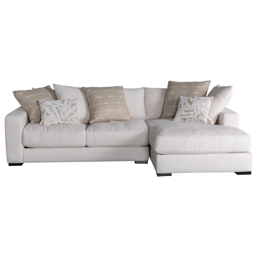 Jonathan Louis Lombardy 2-Piece Right Facing Sectional in Bungalow Snow, , large