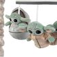 Lambs and Ivy Star Wars The Child Musical Baby Crib Mobile in Green and Taupe, , large