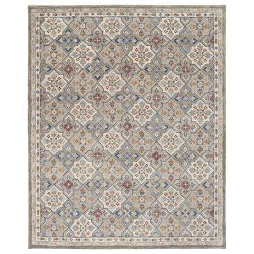 Feizy Rugs Rylan 4" x 6" Gray and Multicolor Area Rug, , large