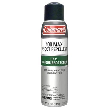 Coleman 100 Max DEET Insect Mosquito Repellent Spray in Sliver, , large