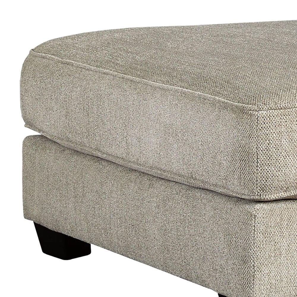 Signature Design by Ashley Ardsley Oversized Ottoman in Pewter, , large