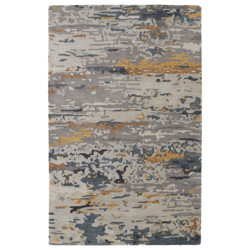 Feizy Rugs Everley 10" x 14" Gray Area Rug, , large