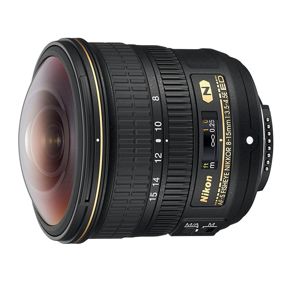 Nikon AF-S Fisheye NIKKOR 8-15mm f/3.5-4.5E ED Lens, , large