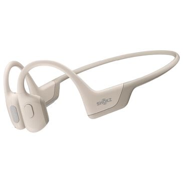 Shokz OpenRun Pro Premium Bone Conduction Open-Ear Sport Headphones in Beige, , large