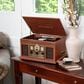 Victrola Bluetooth Stereo Audio System in Mahogany, , large