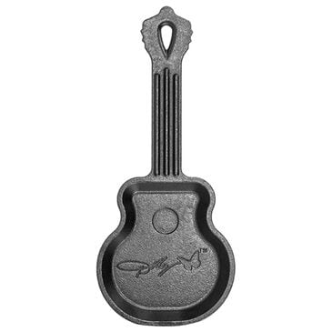 Lodge Cast Iron 2.2-Quart Dolly Parton Rockstar Guitar Mini Skillet in Black, , large