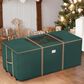Timberlake 9" Rolling Christmas Tree Storage Bag with Wheels in Green and Gold, , large