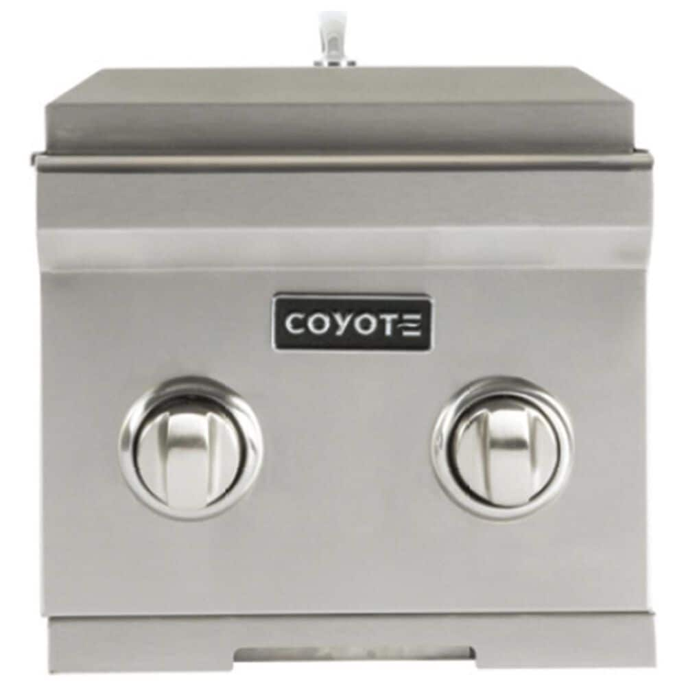 Coyote Outdoor Double Side Liquid Propane Burner in Stainless Steel, , large