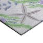 Dalyn Rug Company Seabreeze 10" x 14" Lavender Indoor/Outdoor Area Rug, , large