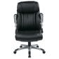 OSP Home Executive Bonded Leather Chair with Black Cushion, , large