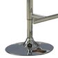 Pacific Landing Adjustable Barstool with Cream Seat in Chrome - Set of 2, , large