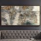 Uttermost Behind the Falls Abstract Art, , large