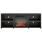 DHP Claymont 65" TV Stand with Fireplace in Espresso, , large
