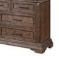 New Heritage Design Mar Vista 3 Piece Queen Bedroom Set in Brushed Walnut, , large