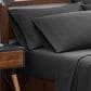 Pem America 4-Piece Twin Sheet Set in Charcoal Grey, , large