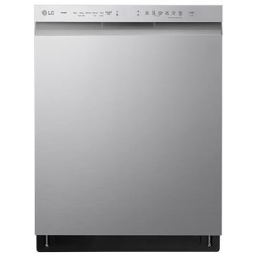 LG 24" Front Control Smart Dishwasher in Stainless Steel, , large