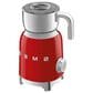 Smeg 20 Oz Retro Style Milk Frother in Red and Polished Chrome, , large