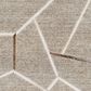 Surya Eloquent 5" x 7"6" Medium Gray, Light Beige and Black Area Rug, , large