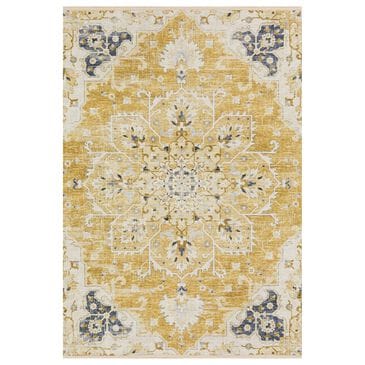 Dalyn Rug Company Marbella 8" x 10" Gold Area Rug, , large