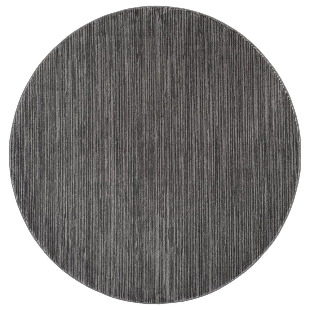 Safavieh Vision 8" Round Grey Area Rug, , large