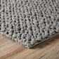 Dalyn Rug Company Gorbea 9" x 13" Pewter Area Rug, , large