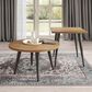 Waltham Prelude Round Cocktail Table in Suede, , large