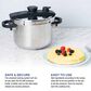 Power A EZLock 10-Quart Pressure Cooker in Stainless Steel, , large