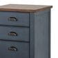 Wycliff Bay Fairmont 3-Drawer File Cabinet in Dusty Blue and Natural, , large