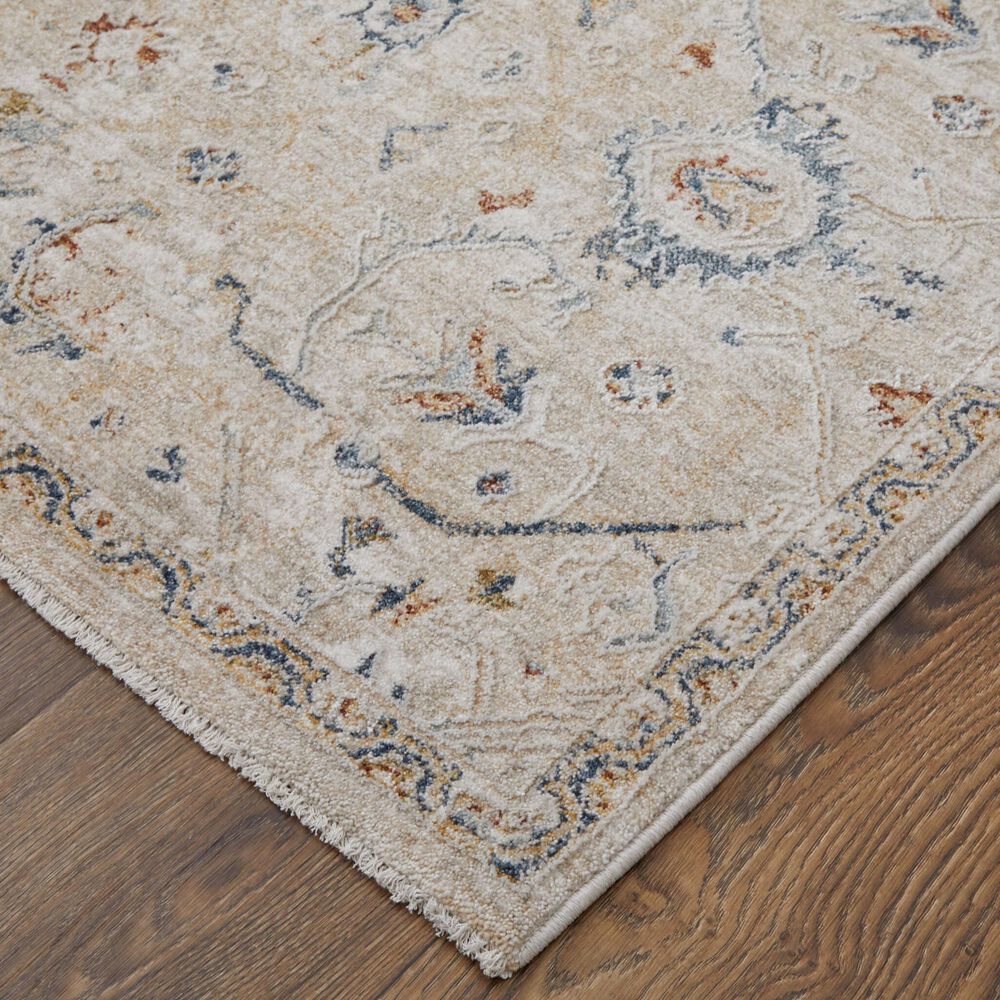 Feizy Rugs Pasha 39M6F 5&#39; x 7&#39;6&quot; Beige and Blue Area Rug, , large