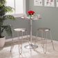Lumisource Adjustable Bar Table in Silver, , large