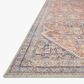 Loloi Adrian 5" x 7"6" Rust and Denim Area Rug, , large