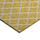 Dalyn Rug Company York 10" x 14" Gold Indoor/Outdoor Area Rug, , large