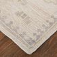 Feizy Rugs Wendover 5" x 8" Beige and Ivory Area Rug, , large