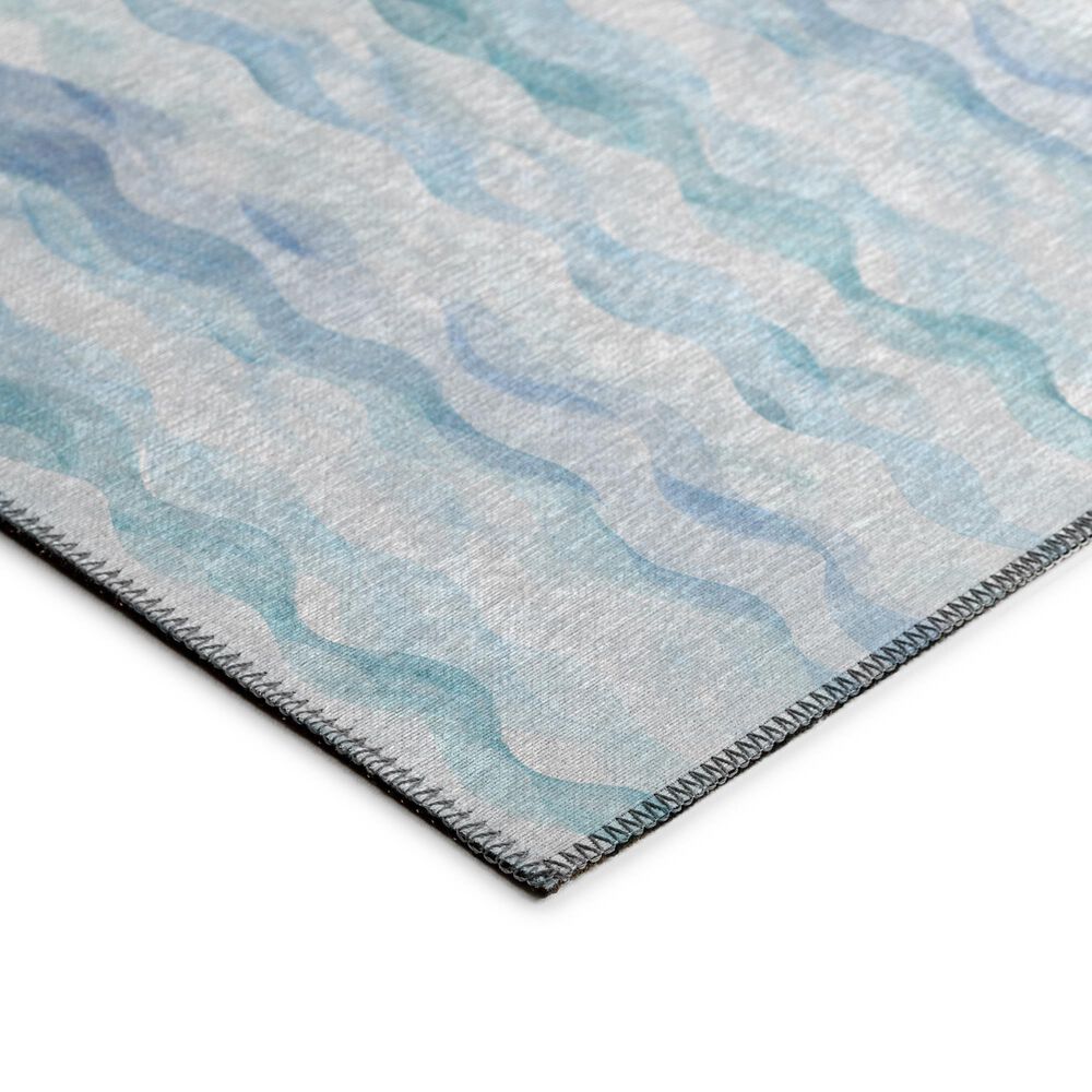 Dalyn Rug Company Seabreeze Chevron 2&#39;6&quot; x 3&#39;10&quot; Denim Area Rug, , large