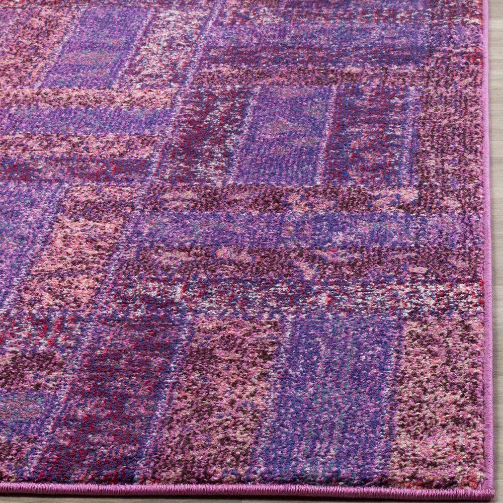 Safavieh Monaco MNC214L-4 4&#39; x 5&#39;7&quot; Purple/Multi Area Rug, , large