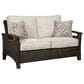 Signature Design by Ashley Paradise Trail Loveseat in Medium Brown, , large