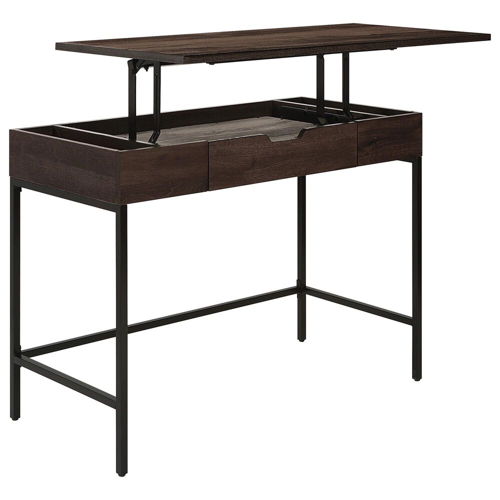 OSP Home Contempo Sit-To-Stand Adjustable Height Desk in Ozark Ash, , large