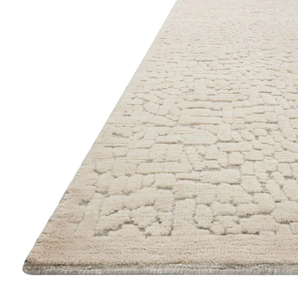 Loloi Harrison 4&#39; x 6&#39; Ivory and Silver Area Rug, , large