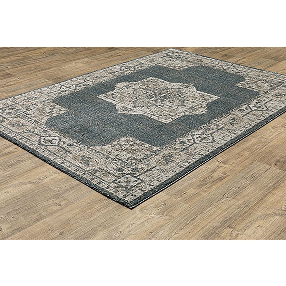 Oriental Weavers Alton 7&#39;10&quot; x 10&#39;10&quot; Blue and Beige Area Rug, , large