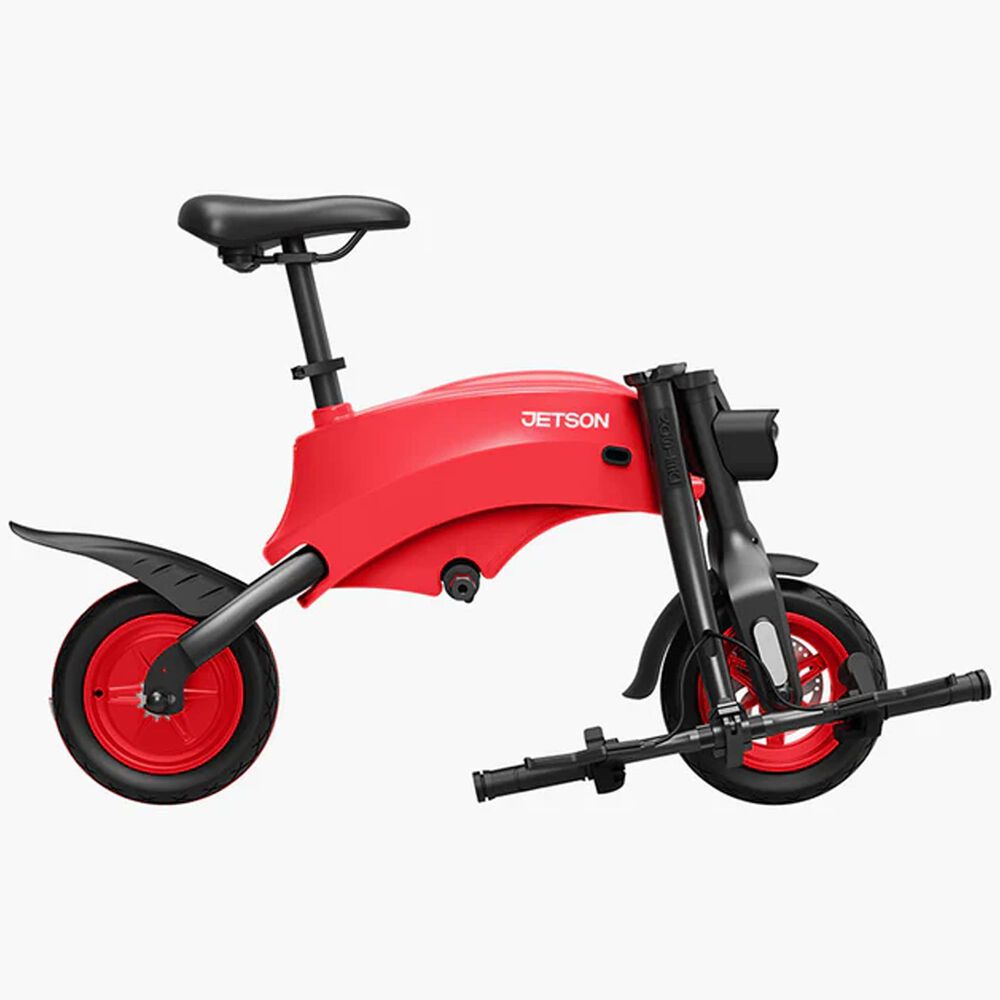 Jetson Folding Electric Bike in Red, , large
