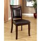 Furniture of America Sharp Dining Chair in Espresso (Set of 2), , large