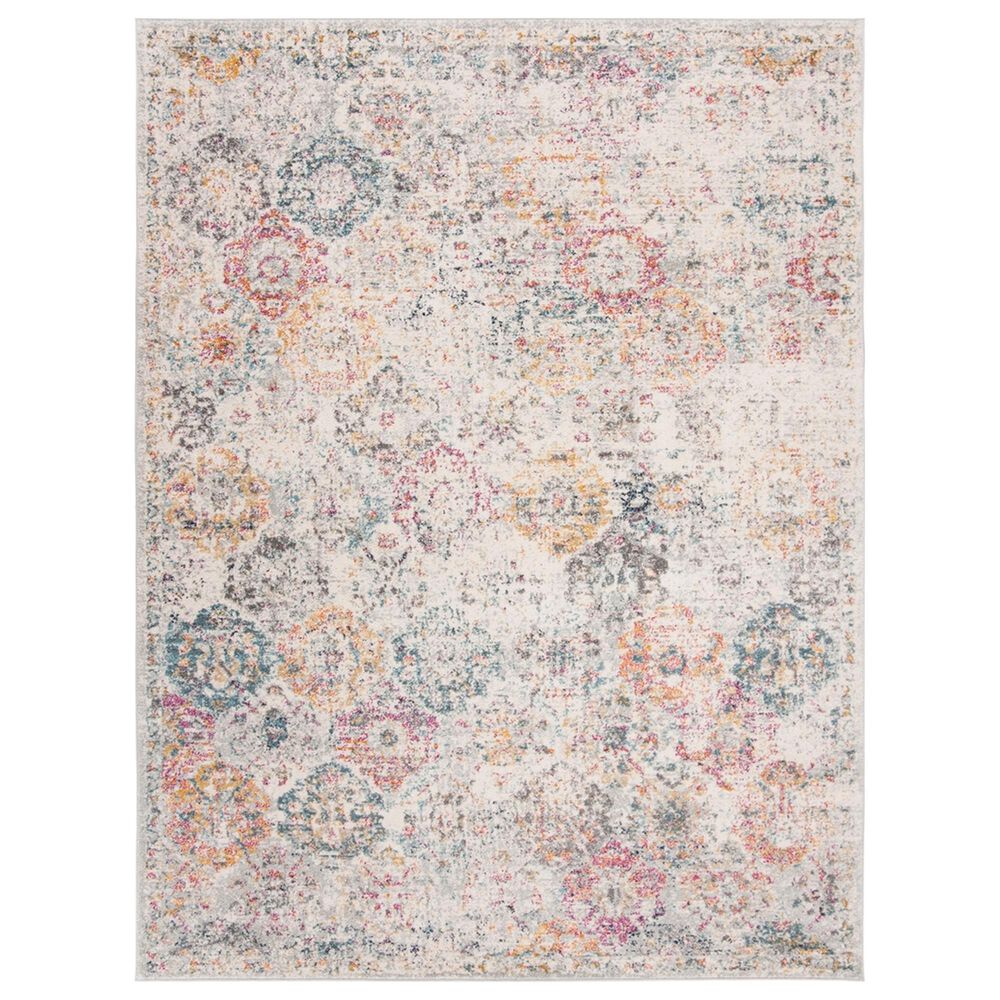 Safavieh Madison MAD611F 12" x 18" Grey and Gold Area Rug, , large