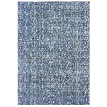 Oriental Weavers Sofia 85815 5"3" x 7"6" Blue and Brown Area Rug, , large