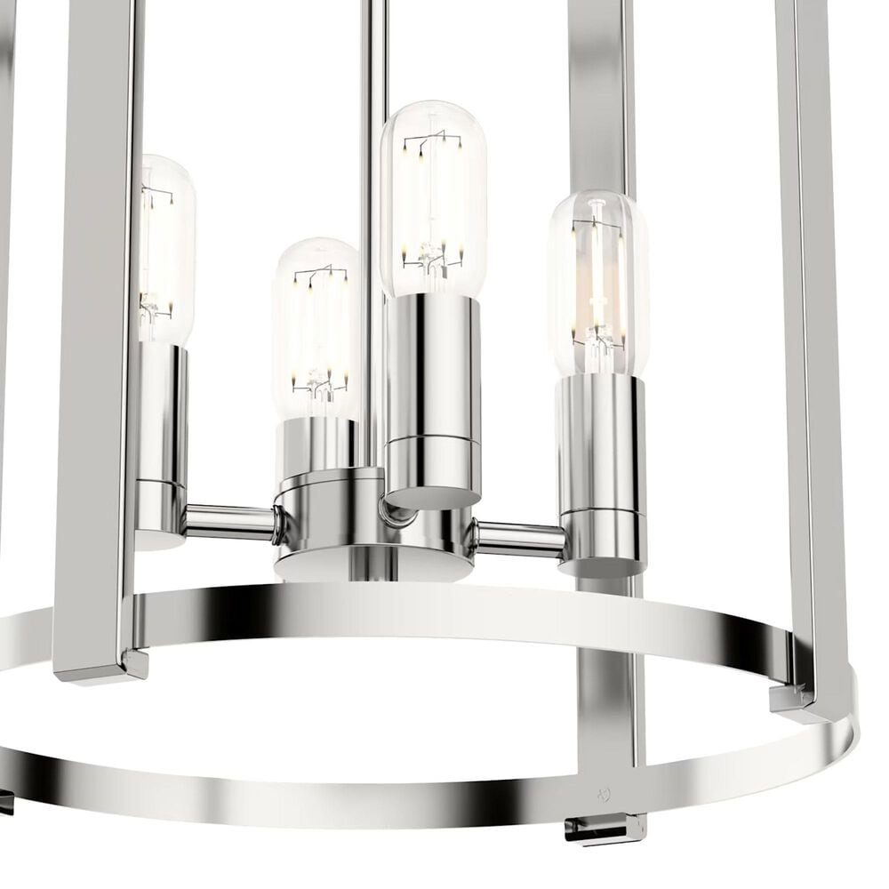 Hunter Astwood 16&quot; 4-Light Chandelier in Polished Nickel, , large