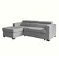 37B Gigi 2-Piece Sectional with Pullout and Left Facing Chaise in Bates Platinum, , large