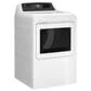 GE Appliances 2-Piece Laundry Pair with Electric Dryer In White , , large
