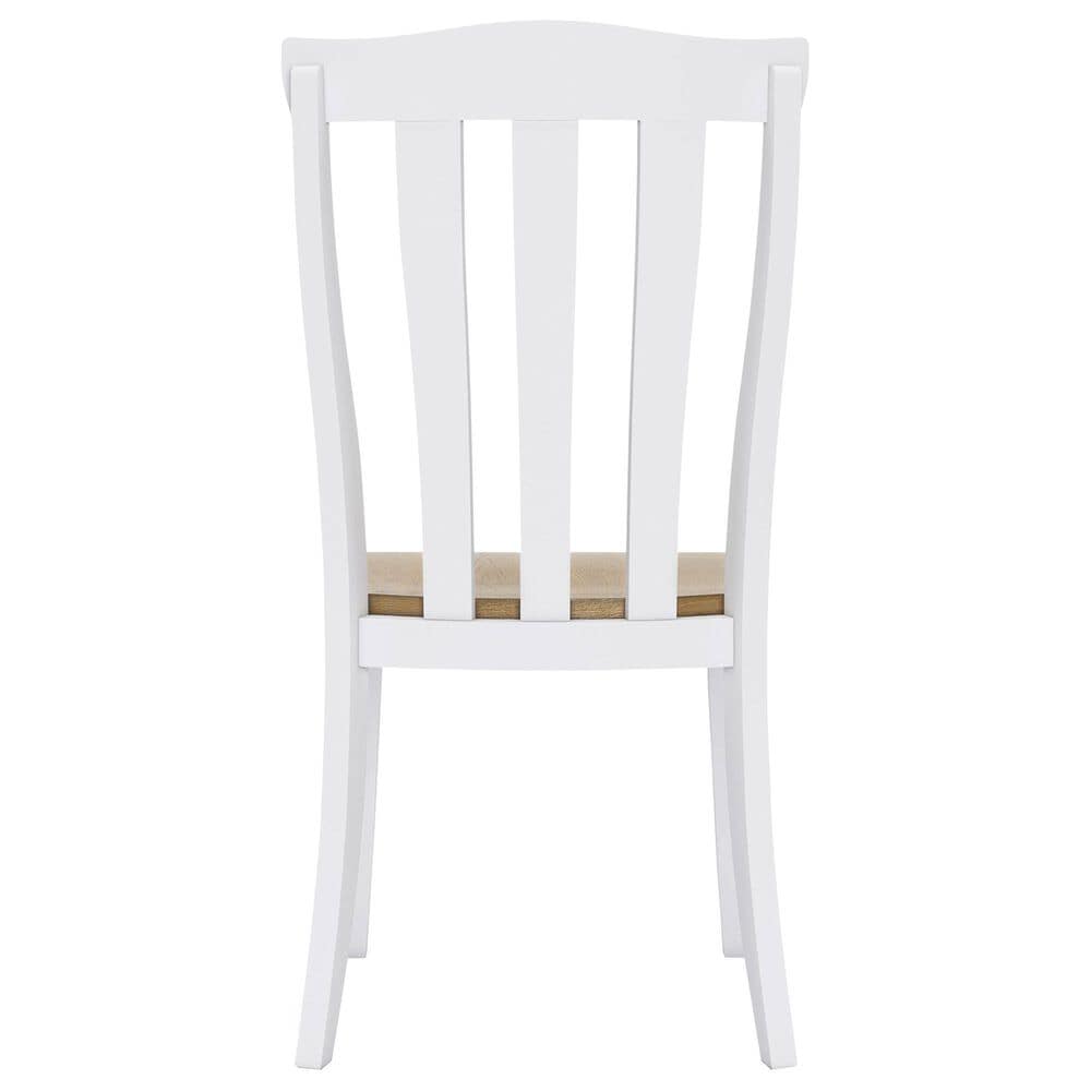 Signature Design by Ashley Ashbryn Side Chair in Natural and White, , large
