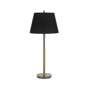 Cal Lighting Ciudad 2 Tone Table Lamp AB, , large