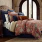 HiEnd Accents Melinda 3-Piece King Comforter Set in Rustic Red, Navy, Cream, Sage Green and Tan, , large